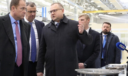 Полпред Президента России в Приволжском федеральном округе Игорь Комаров посетил ПАО «ОДК-УМПО»