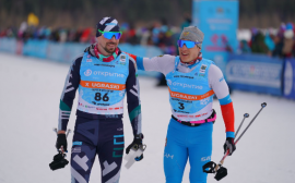 Сергей Устюгов и Анастасия Кулешова – победители юбилейного Югорского лыжного марафона свободным стилем