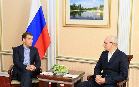 Президент РБ встретился с Дмитрием Медведевым